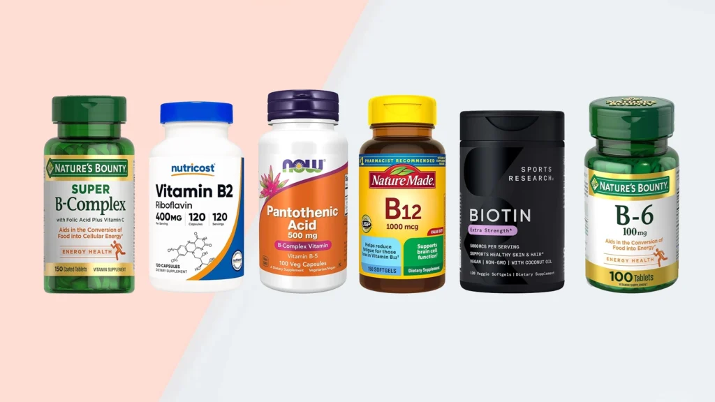 The 6 Best Vitamins B supplements for Hair Loss